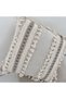 Thick Lace Pompom Cream Throw Pillow Cushion Cover (43 x 43) - 4