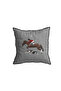 Equestrian Red Coat Throw Pillow Cover