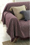 Cotton Fringed Sofa Cover Multi-Purpose Cover |   Sofa Shawl |   Sofa Bed Cover 170X220 cm - 2
