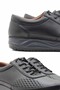 Genuine Leather Men's Casual Walking Shoes - 1930 Black Kk064 - 6