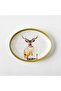 DEER Roman 21 Cm Porcelain Boat Plate
