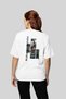 Naruto Shippuden Anime Oversize T-Shirt |   Unisex 100% Cotton Black & White Printed Custom Design Tee - 3