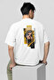 Naruto Shippuden Anime Oversize T-Shirt |   Unisex 100% Cotton Black & White Printed Custom Design Tee - 4
