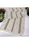 Linen Top 3 Lace Tassel Runner (50 x150)