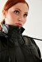 Women's Leather Raincoat - 4