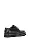 Elit Hsy04 Men's Genuine Leather Classic Shoes Black - 4