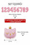 3 Year Old Retro Pink Number Cat Head Foil Balloon Set Party Decoration - 2
