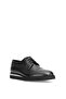6835 Men's Genuine Leather Classic Shoes Black - 2