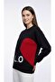 February 14 Valentine's Day - Birthday Couple Combination Heart Soft Knit Sweater - 5
