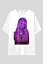Naruto Shippuden Anime Oversize T-Shirt |   Unisex 100% Cotton Black & White Printed Custom Design Tee