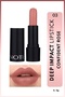 Deep Impact Lipstick Creamy Textured Semi-Shiny Lipstick 03 Confident Rose - Nude