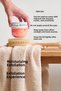 Body Scrub - Aura by Giz - Moisturizing Body Peeling 300ml - 7