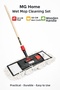 50 cm Set 🧡 Palette 🧡   Wooden Handle 🧡 Humid Mop 🧡 Moist Drying Moist Mop Set White Hotel Cleaning Cloth | | ⚠️   White, for Moist and Wet Use, for Wiping Surfaces ⚠️   Wiping and Drying