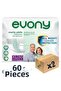 Adult Patient Diapers with Waist Band Xlarge 30 Pack 2 Pack 60 Pieces - 2