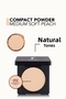 High Pigmented & Semi Matte Finish Fine Structured Compact Powder - 6