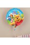 Winnie the Pooh Themed 4 Year Old Dark Blue Foil Number Balloon Set 3 Pieces Birthday Decorations - 5