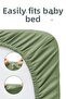 100% Cotton Combed Elastic Baby Sheet |   Breathable Structure, Compatible with Park Beds and Cribs of All Sizes - 3