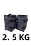 2.5 kg X 2 Pieces Total 5 kg Hand and Foot Weight Exercise Set Sand Weight Bag - 6
