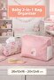 Baby Bag Functional Baby 2-Piece Organizer Bag – Lightweight, Convenient, and Organizing