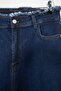 Mavi Yüksek Bel Geniş Paça Comfort/Orta Esnek Wide Leg Büyük Beden Jeans TBBSS26CJ00003 - 5