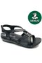 Viscosa Genuine Leather Comfort Orthopedic Women's Sandals Black