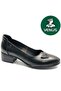 Accentor Genuine Leather Women's Heeled Shoes Black