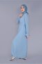 Beaded Embroidered Cuffs Elastic Dress 40800 - 2