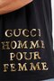 Men Crew Neck Cap Sleeves Graphic T-Shirt, Black - 5