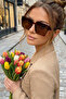 Milan Unisex Brown New Season Popular Sunglasses - 2