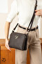 Original Special Boxed Luxury Soft Leather 3-Compartment Large Volume Gift for Lover, Girlfriend, Mom, Birthday Gift, Stylish Daily Women's Shoulder Bag with Adjustable Strap - Brown - 8