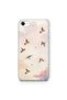 Flying Bird Pattern Transparent Phone Case Compatible with iPhone Se 2020 / 2022
