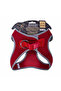 Air Woven Reflector Small Breed Dog Chest Collar Large Red 42-48 cm - 2