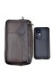Men's Card Holder Hand and Bracelet Belt Portfolio Hand Bag - 5