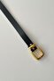 Holly Gold Buckle Women's Belt - 2