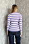 Women's Striped Knit Sweater 5053 - 3