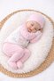 100% Cotton Newborn Baby Girl 10 Piece Hospital Release Bodysuit Set - Boxed - 2