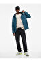 Long Sleeve Zippered Pocket Detailed Water Repellent Hooded Raincoat
