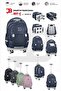 Folding Wheeled Hideaway Roller Backpack Waterproof School Daily Business Travel Unisex Bag - 8