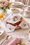 غطاء خبز مطرز بورود متعددة الألوان - 7