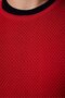 Men's Slim Fit Slim Fit Crew Neck Honeycomb Pattern Red Knitwear Sweater - 4