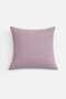 Velvet Textured Powder Color Throw Pillow Pillow Case 34-Powder