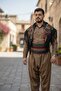 Men's Regional Dress Botani Patterned Shalwar Set, Regional Outfit with Shawl U Shepik Pushi Gift - 5