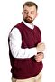 Mode XL Large Size Men's Suede Vanize Thessaloniki 20547 Plum - 6
