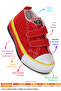 Linen Velcro Baby Boy Linen Sneakers - 2