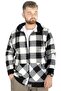Mode XL Men's Lumberjack Hooded Sweat Pocket 21574 Black - 3