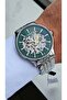 Skeleton Limited Edition Men's Wristwatch - Skeleton Automatic - Stainless Steel Ss-Green - 7