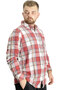 Mode XL Large Size Men's Shirt Single Pocket Lumberjack 21394 Navy Blue-Hardal - 3
