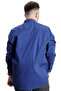 Mode XL Large Size Men's Classic Pocket Shirt Lycra 20350 Cobalt Blue - 4