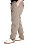 Mode XL Large Size Trousers Linen Jogger Milano 21913 Beige - 3
