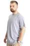 Mode XL Large Size Unisex T-Shirt Basic 20031 Gray Melange